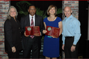 Dr. Chun and Alvin Evans Receive the 2010 CUPA National Publication Award